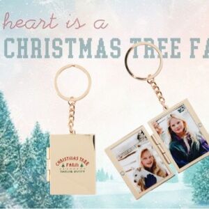 Christmas Tree Farm Locket/Keychain by Taylor Swift Official